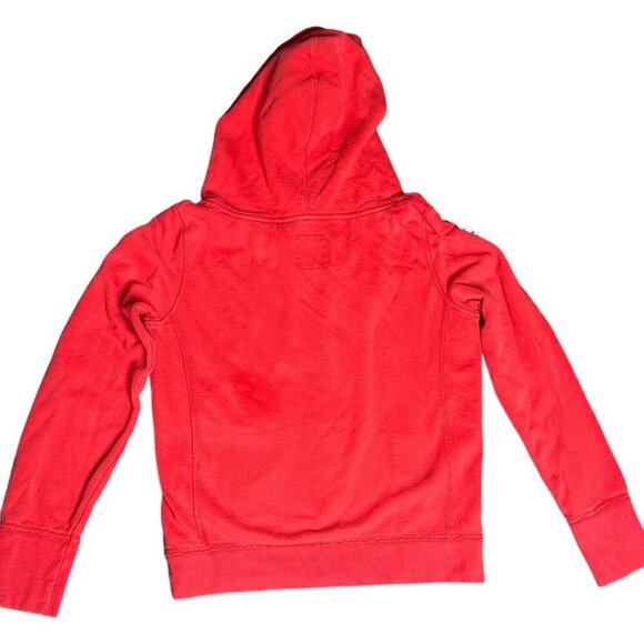 American Eagle Outfitters Red Hoodie M/M - Am Eagle NY Outfitters 77 Cozy Warm - Picture 2 of 10